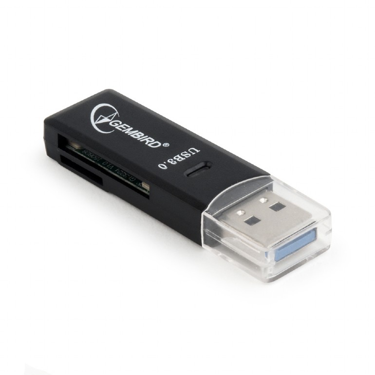 Czytnik kart pamieci USB 3.0 microSD, SD Gembird - obrazek 4