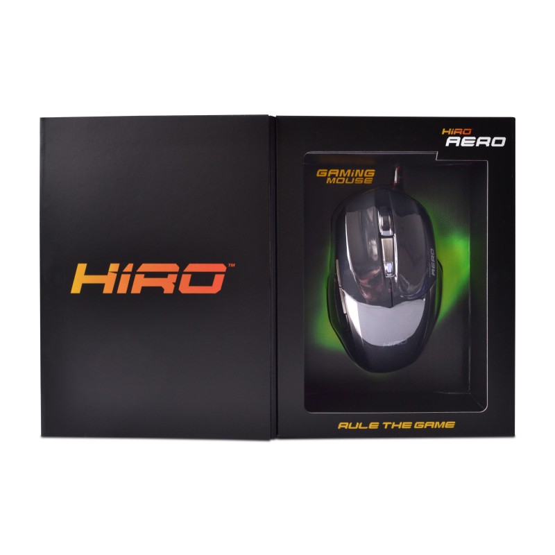 Mysz HIRO AERO V2 - 600-3200DPI, podświetlana, 6 przycisków - obrazek 2