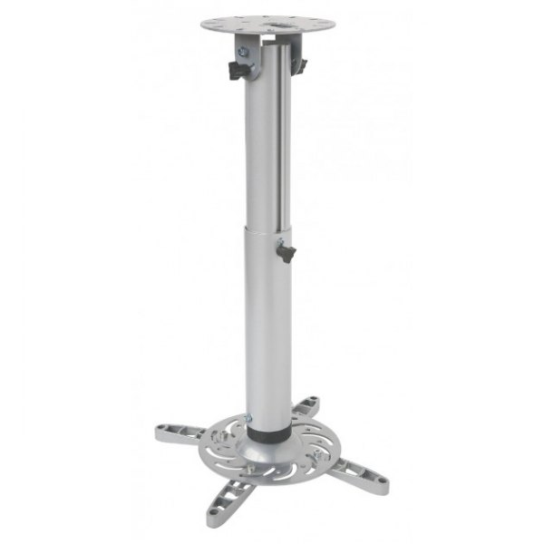 Uchwyt do mocowania projektora sufitowy z regulowanym ramieniem 500-770 mm - 15kg  Techly