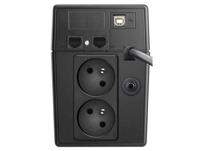 Zasilacz awaryjny UPS - PowerWalker UPS Line-Interactive 800VA SW FR - obrazek 3