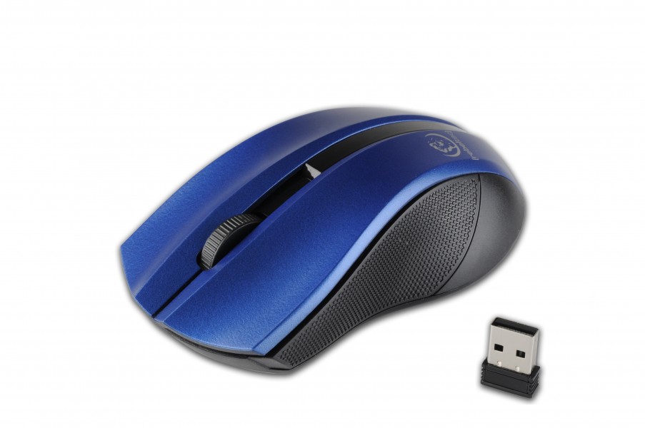 Mysz bezprzewodowa rebeltec Galaxy Blue-Black