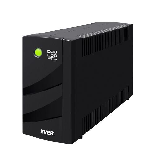 Zasilacz awaryjny UPS - Ever Duo 850 AVR USB