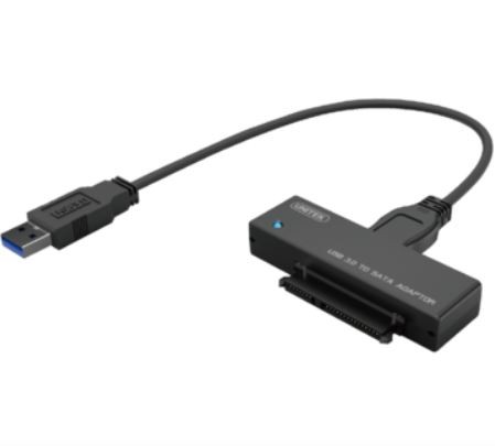 Adapter USB 3.0 do HDD/SSD SATA 2.5"/3.5" z zasilaczem Unitek - obrazek 4
