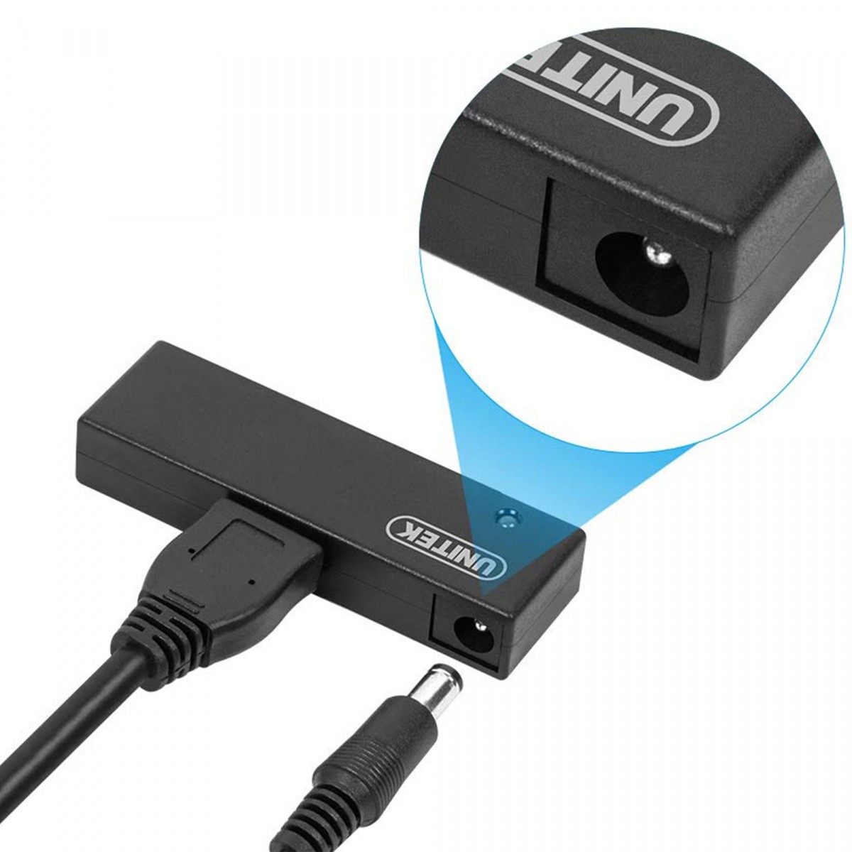 Adapter USB 3.0 do HDD/SSD SATA 2.5"/3.5" z zasilaczem Unitek - obrazek 3