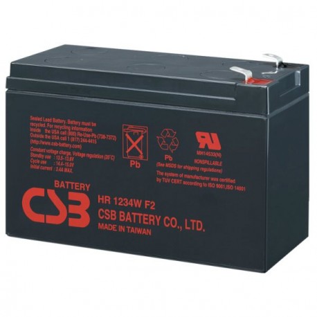 Akumulator UPS CSB 12V/9Ah HR1234WF2