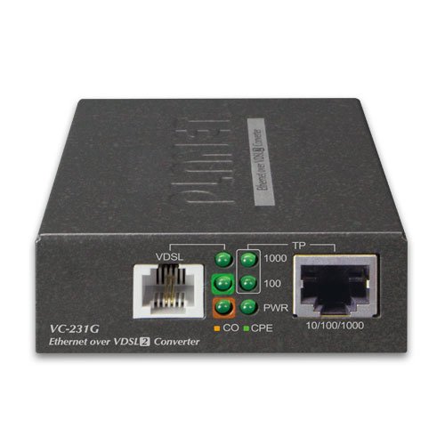 Konwerter Planet VC-231 VDSL2 1xRJ-11 1xRJ-45 30A 100/100Mbps - obrazek 2