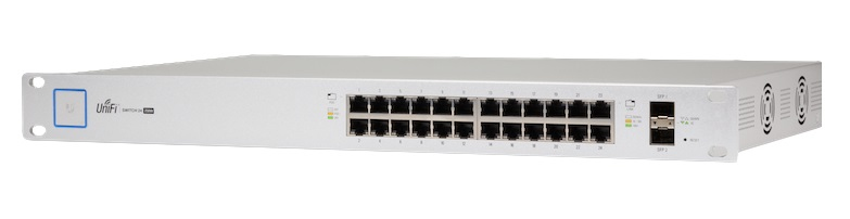 Switch Ubiquiti 26p UniFi US-24-250W 24x100/1000Mbit 2xSFP PoE+